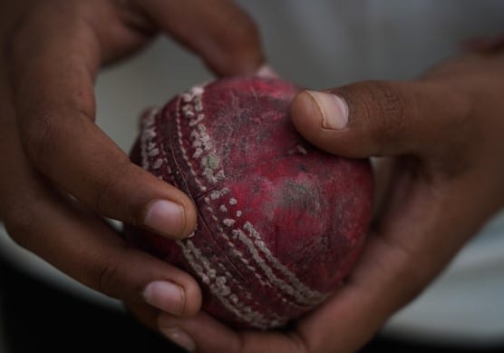 India's gender pay gap cricket ball